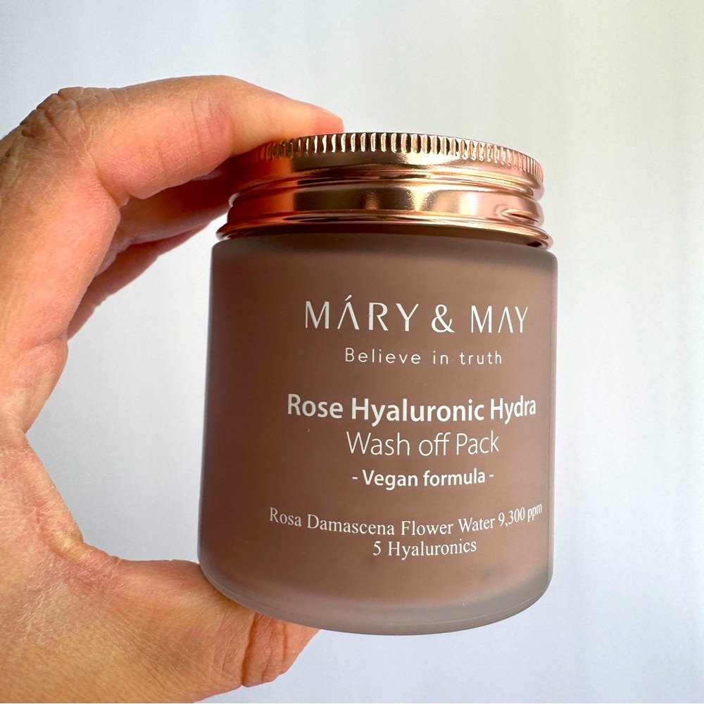 Mary & May Rose Hyaluronic Hydra Wash Off Face Mask. Brand New. Full Size.